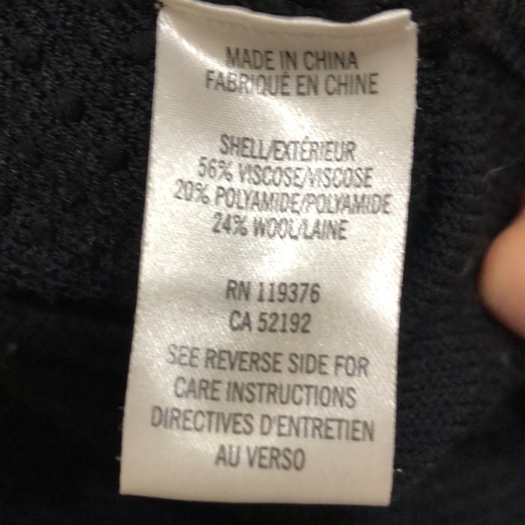 Helmut Lang for Intermix Sweater Dress Sweaterdress Size Small Black Turtleneck - Picture 9 of 14